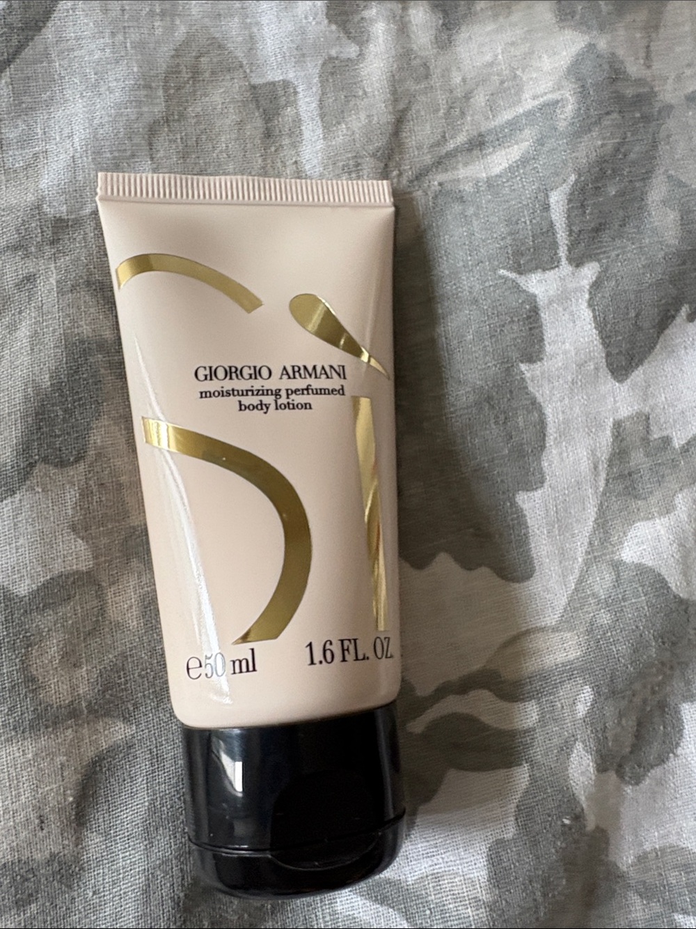Giorgio Armani Nude and Gold Perfumed Body Lotion Tube